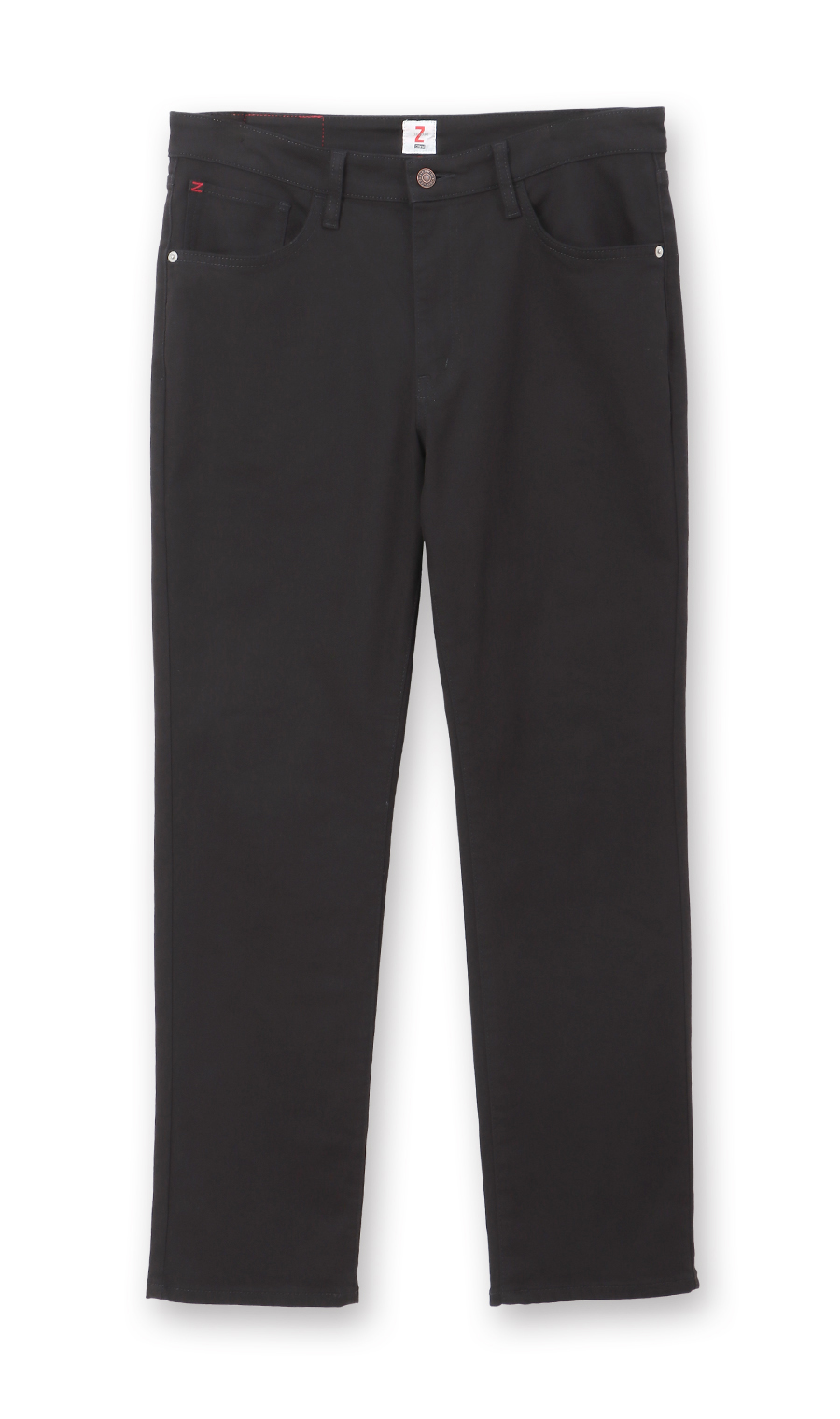 EDWIN ZED JEANS REGULAR ストレート デニム【裾上げ済み】【WEB限定】 ブラック S