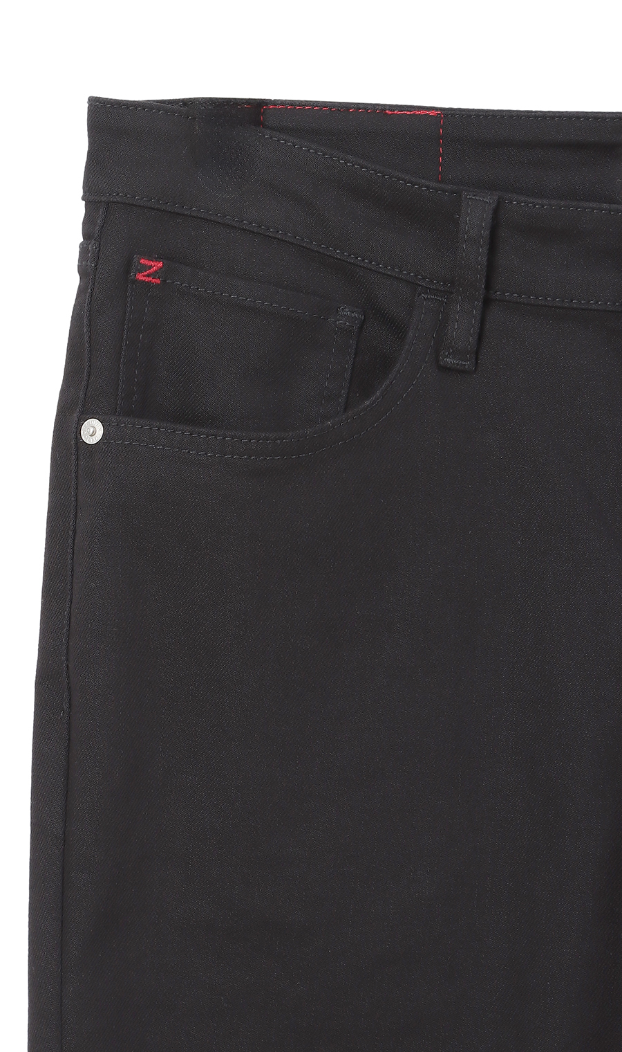 EDWIN ZED JEANS REGULAR ストレート デニム【裾上げ済み】【WEB限定】 ブラック S