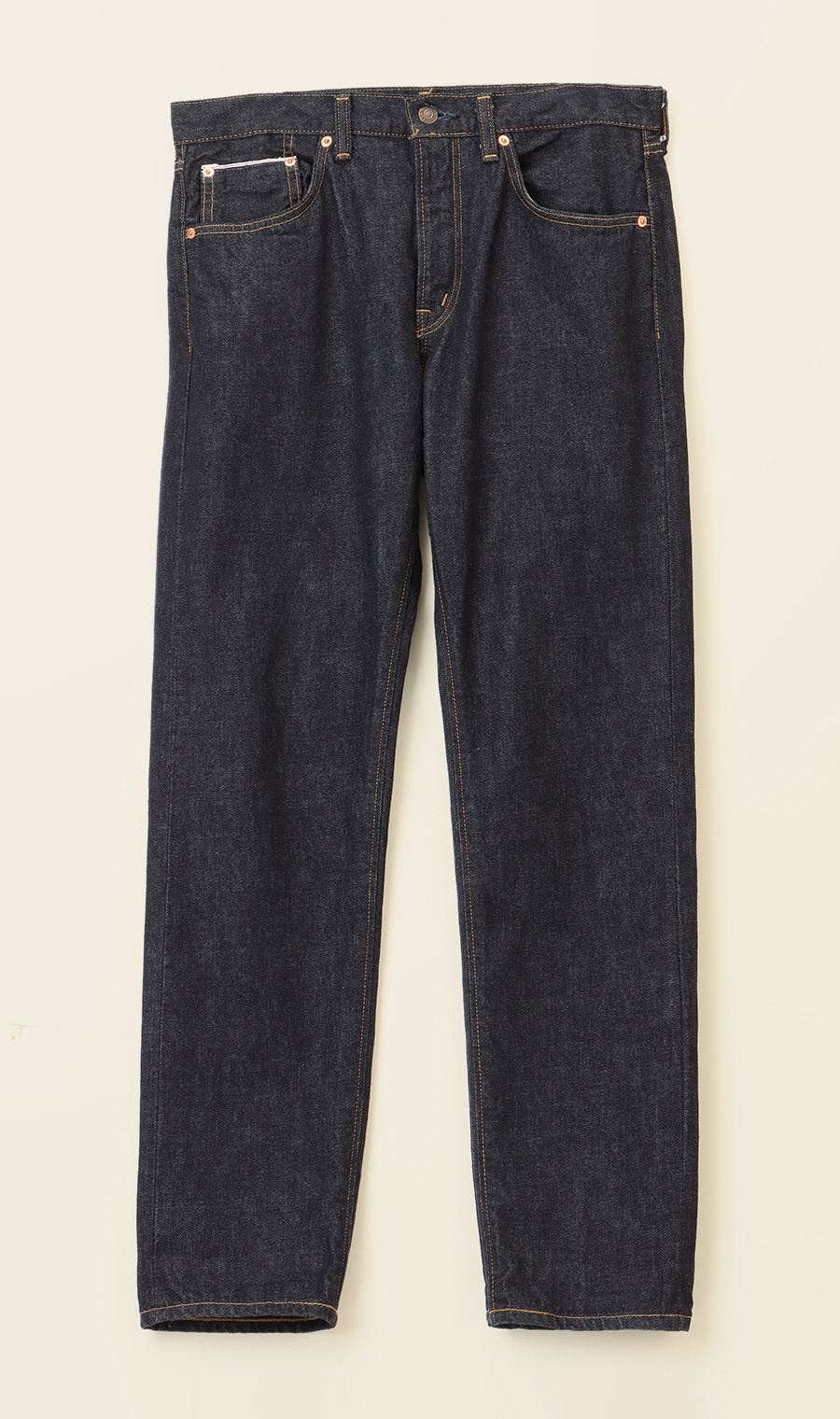 EDWIN 505ZXX REGULAR ストレートデニム《裾上げ済み》 ネイビー 30インチ