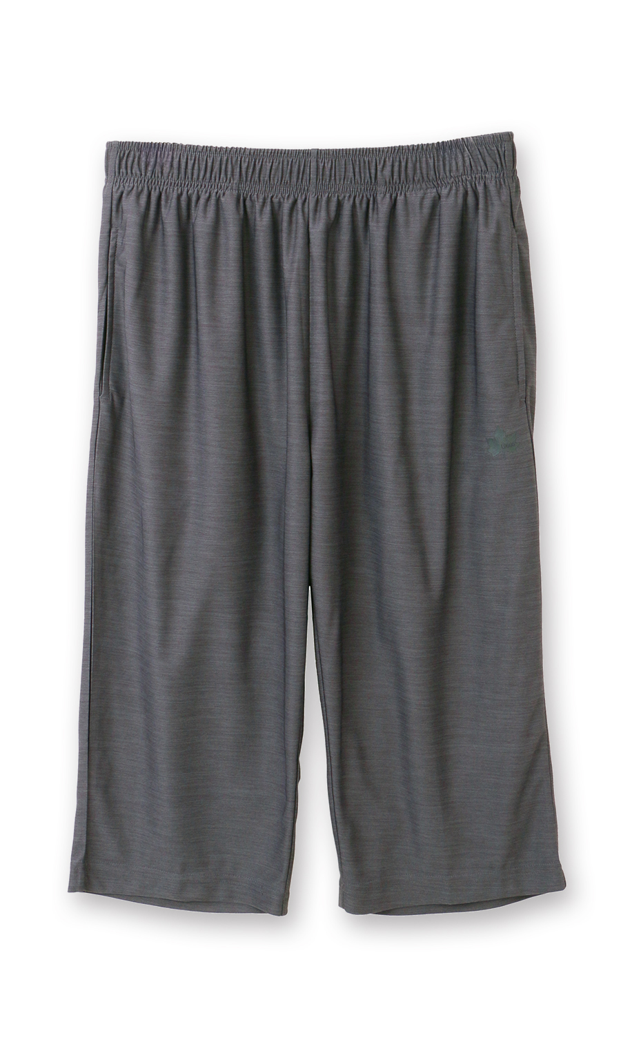 カチオン杢DRYクロップドパンツ【セットアップ着用可】 グレー M