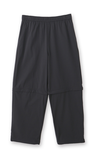 ニットドットコンバーチブルパンツ【防虫加工】【裾上げ済み】