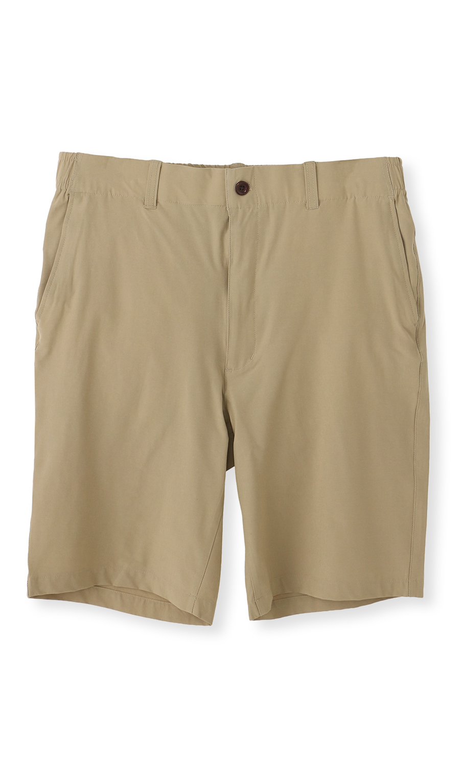 バックシャーリングショートパンツ【LOGOS】 ベージュ M