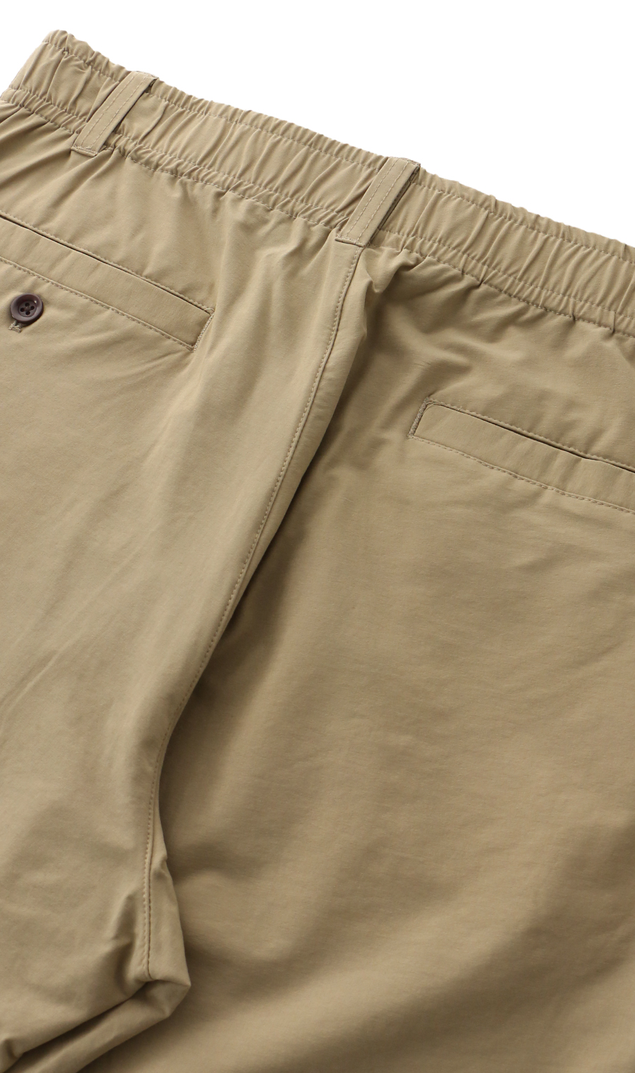 バックシャーリングショートパンツ【LOGOS】 ベージュ M