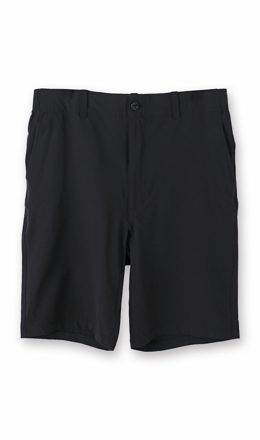 バックシャーリングショートパンツ【LOGOS】 ブラック M