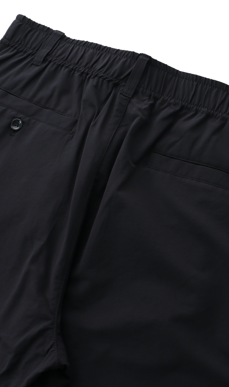 バックシャーリングショートパンツ【LOGOS】 ブラック M