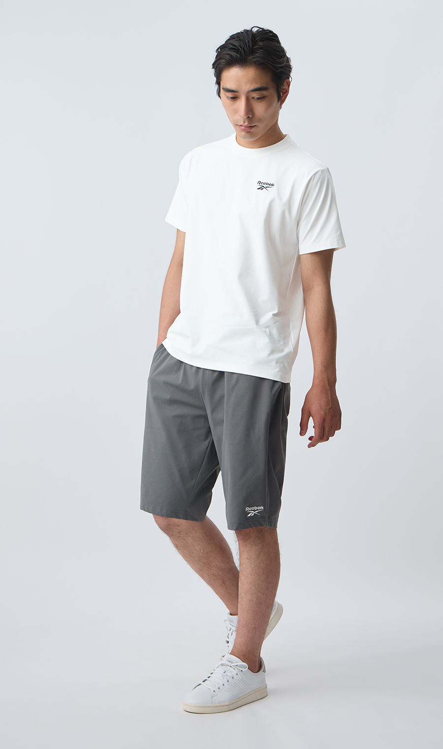 ハーフパンツ【Reebok】【血行促進】【セットアップ着用可】 (X463AR