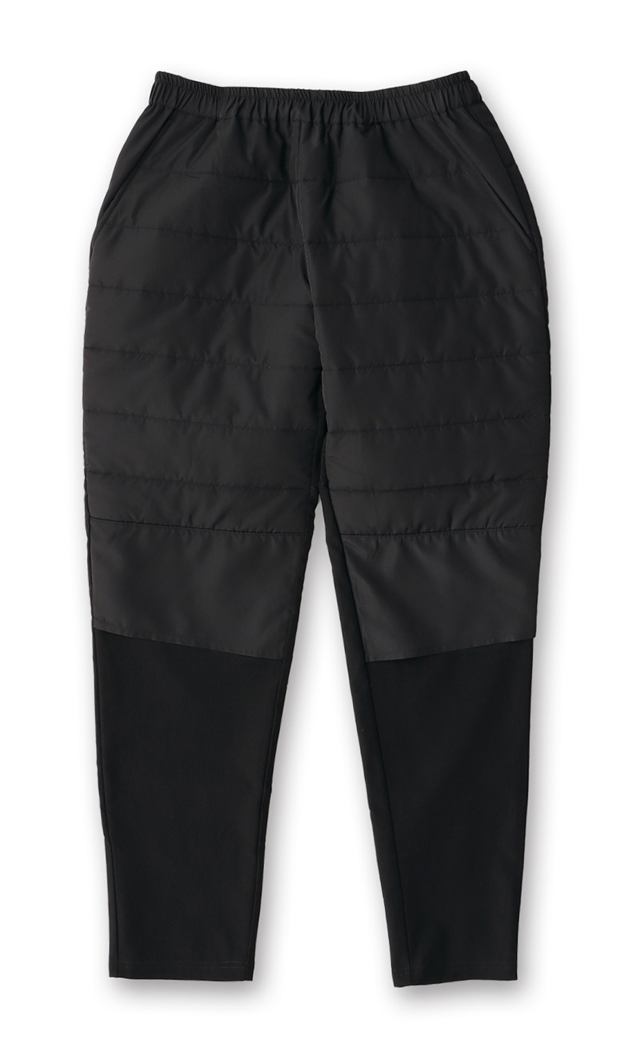 【訳アリ商品】カジュアルパンツ【カポック】【WEB限定】【裾上げ済み】 ブラック LL