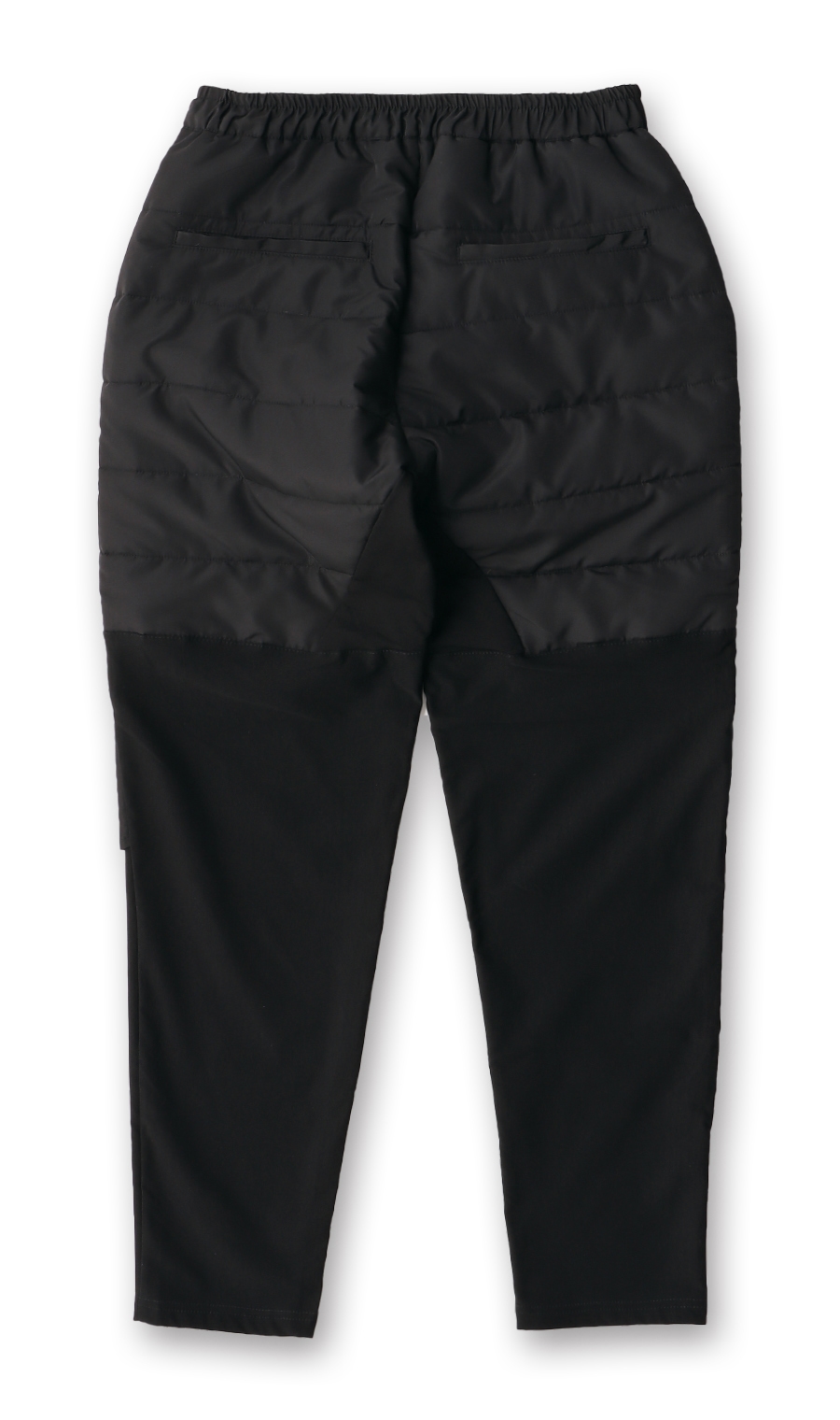 【訳アリ商品】カジュアルパンツ【カポック】【WEB限定】【裾上げ済み】 ブラック LL