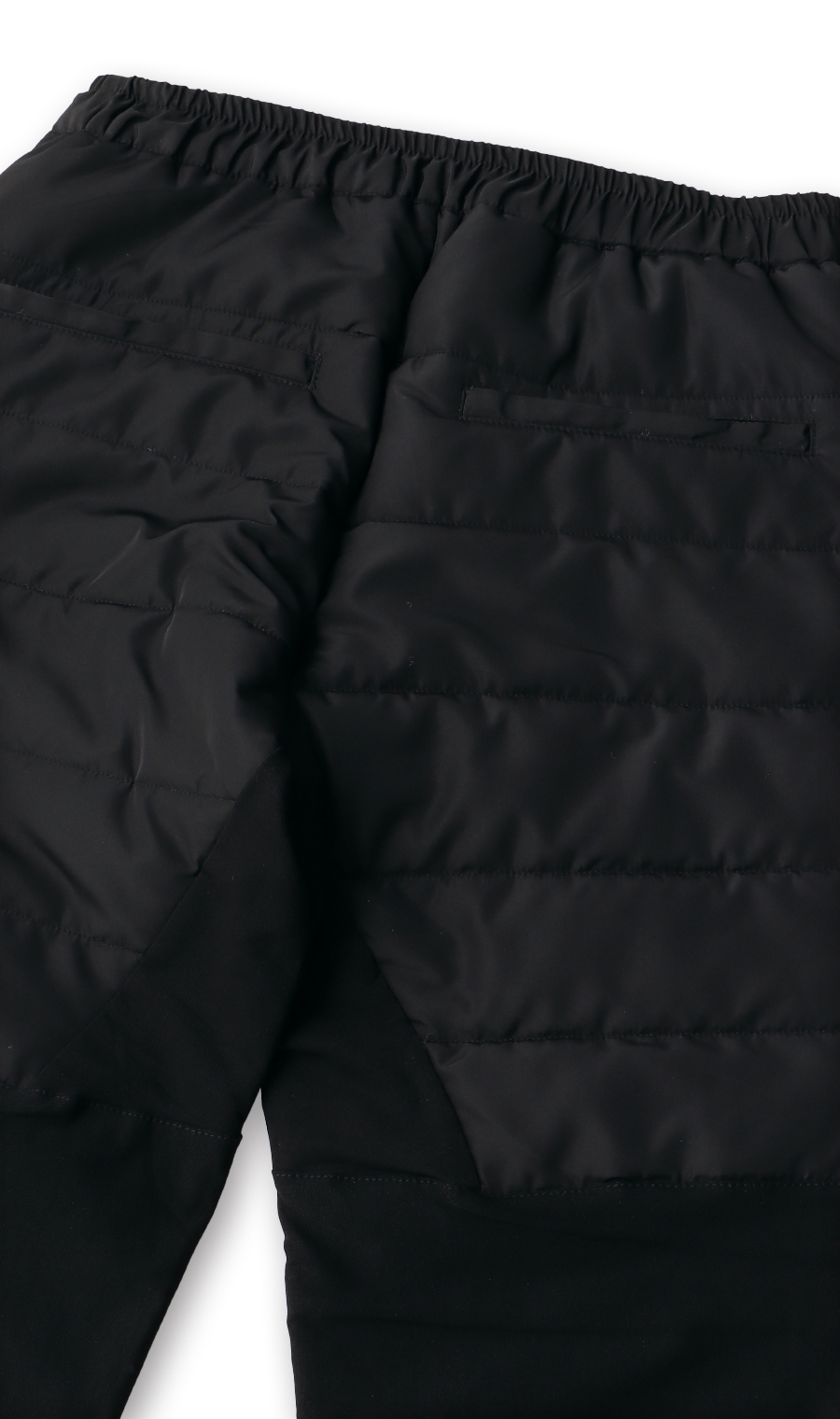 【訳アリ商品】カジュアルパンツ【カポック】【WEB限定】【裾上げ済み】 ブラック LL