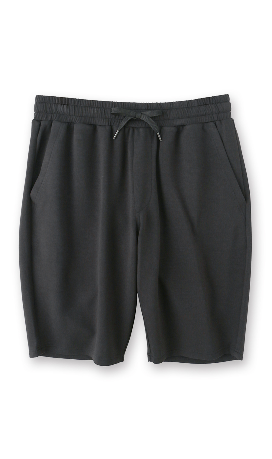 とろリッチスムースショートパンツ【セットアップ着用可】 チャコール S
