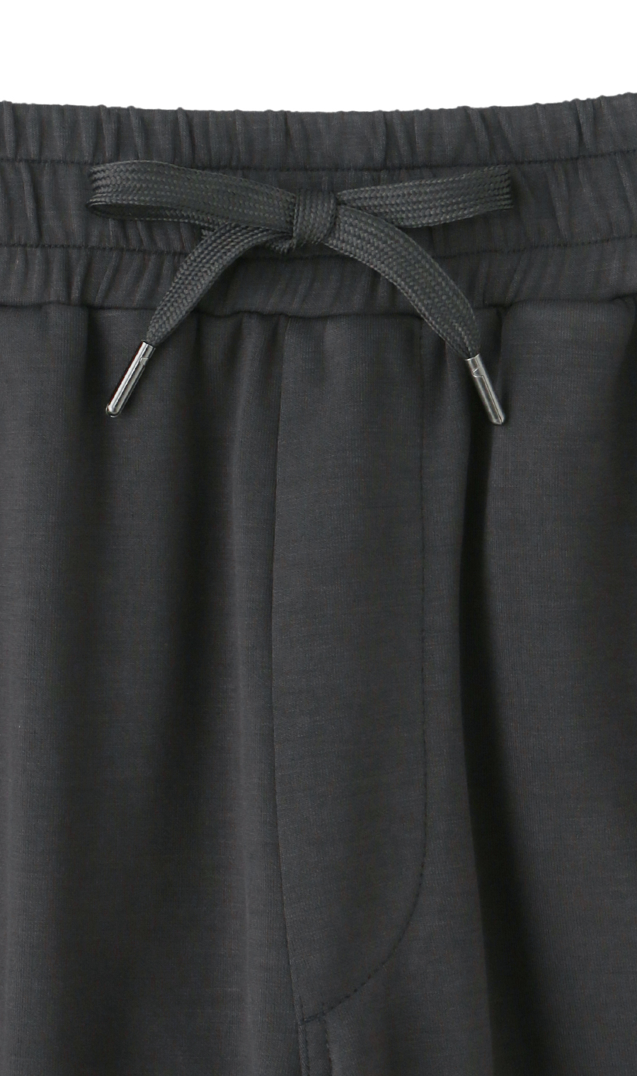 とろリッチスムースショートパンツ【セットアップ着用可】 チャコール S