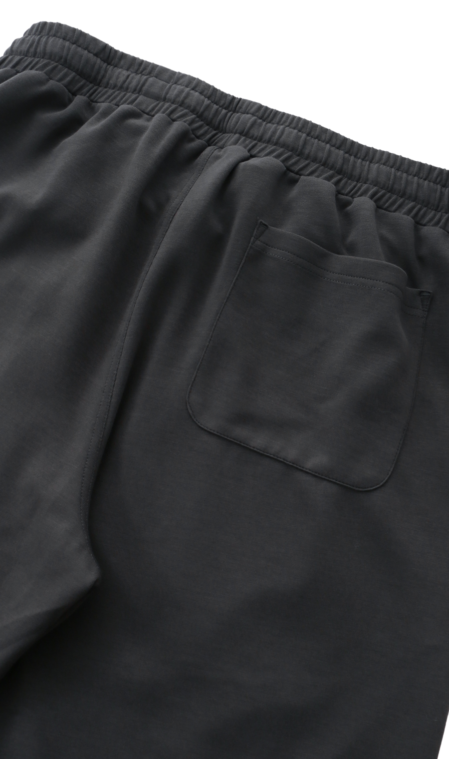 とろリッチスムースショートパンツ【セットアップ着用可】 チャコール S