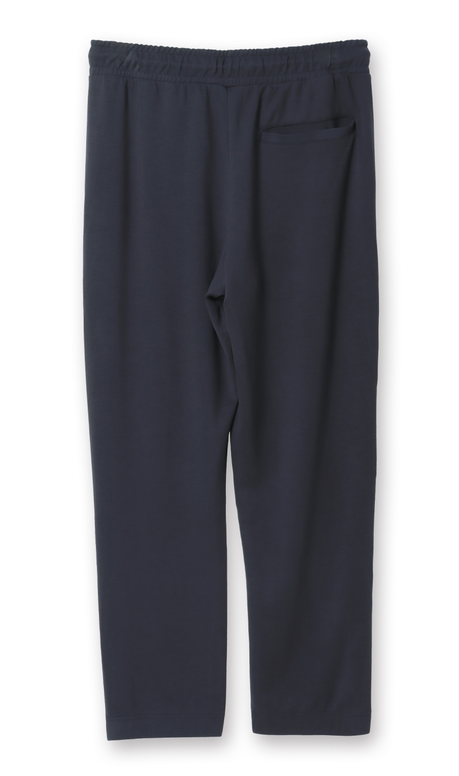 【男女兼用】とろリッチスムースピンタックパンツ【セットアップ着用可】 ネイビー S