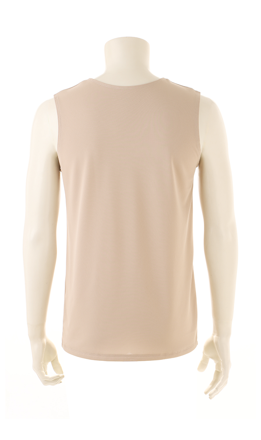 ノースリーブクルーネックインナー【秒乾】 ベージュ M