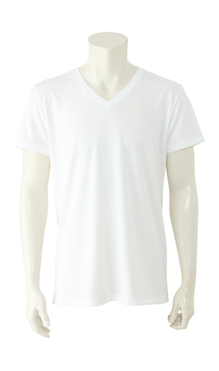 半袖VネックTシャツ【秒乾】