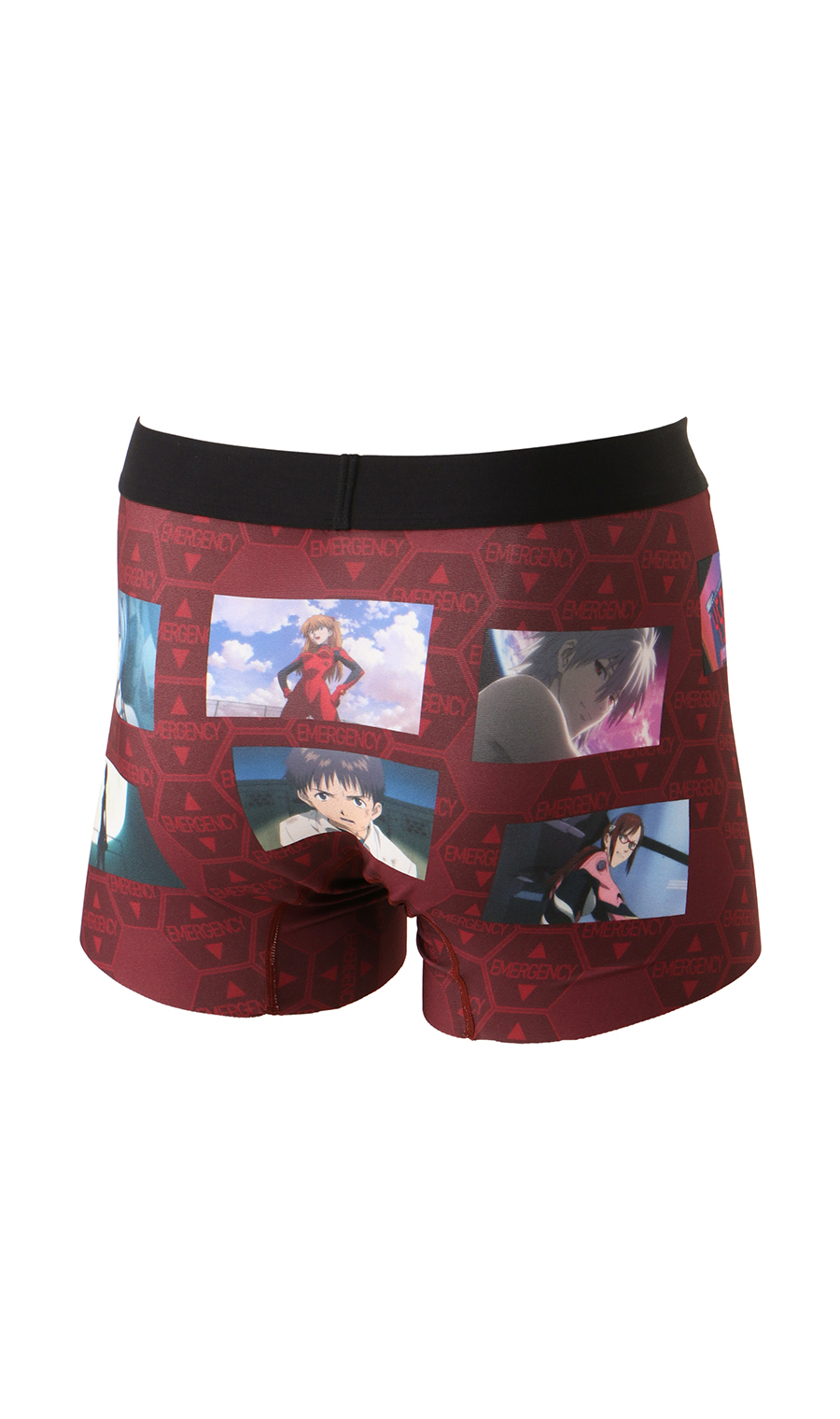ボクサーパンツ【前閉じ】【BODY WILD×エヴァンゲリオン】 ワイン L