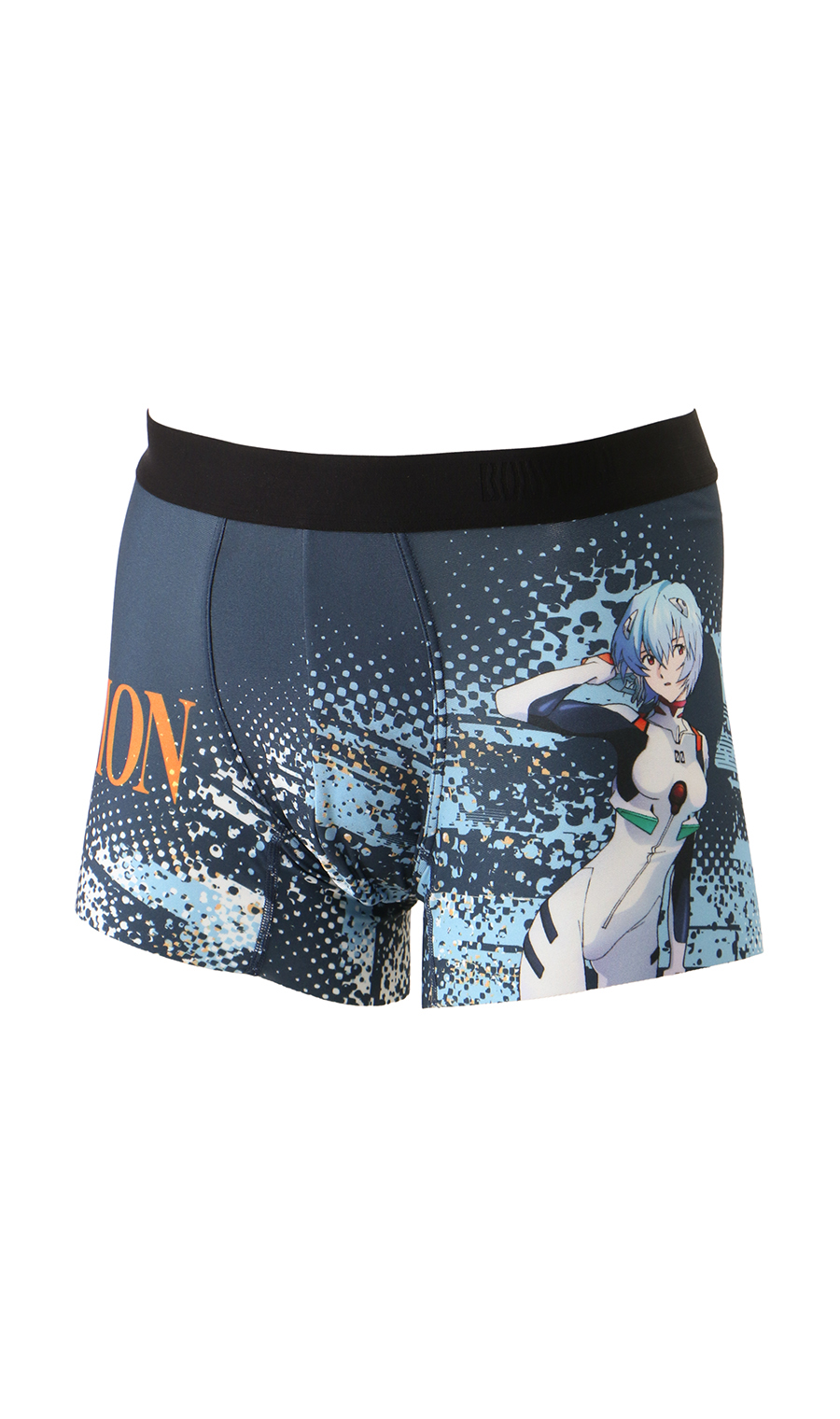 ボクサーパンツ【前閉じ】【BODY WILD×エヴァンゲリオン】 ネイビー M