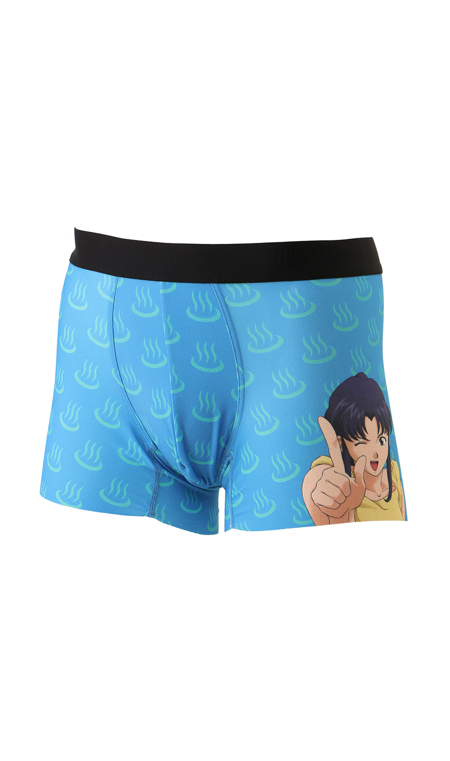 ボクサーパンツ【前閉じ】【BODY WILD×エヴァンゲリオン】 ブルー L