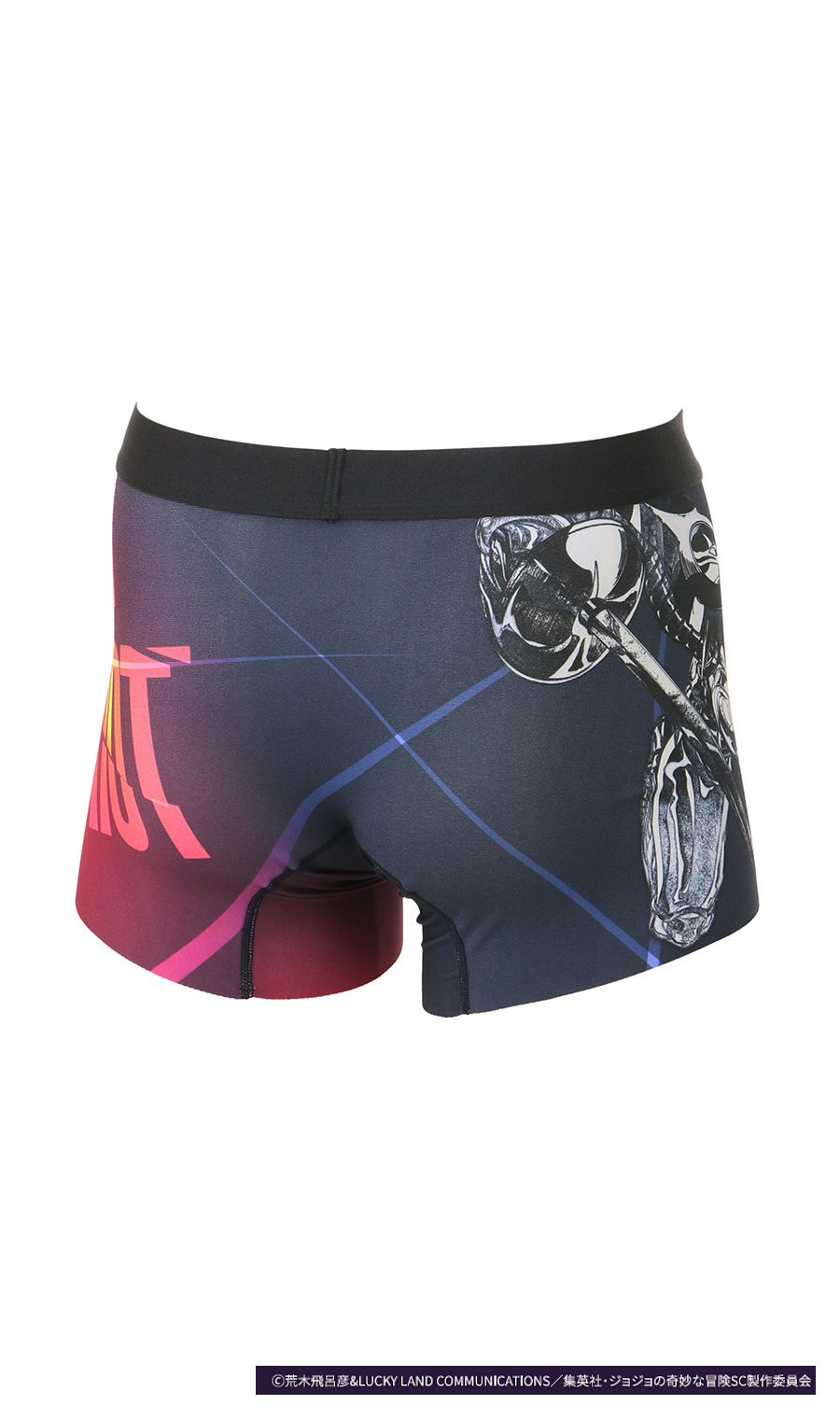 ジョジョの奇妙な冒険 The Animation ボクサーパンツ【BODYWILD】 ワイン M