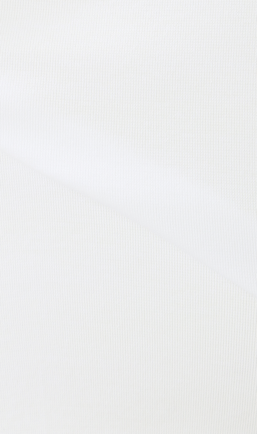 半袖VネックTシャツ【カットオフ】 ホワイト S