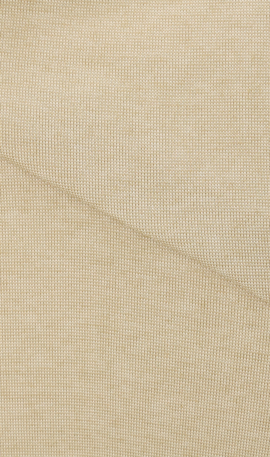 半袖VネックTシャツ【カットオフ】 ベージュ S