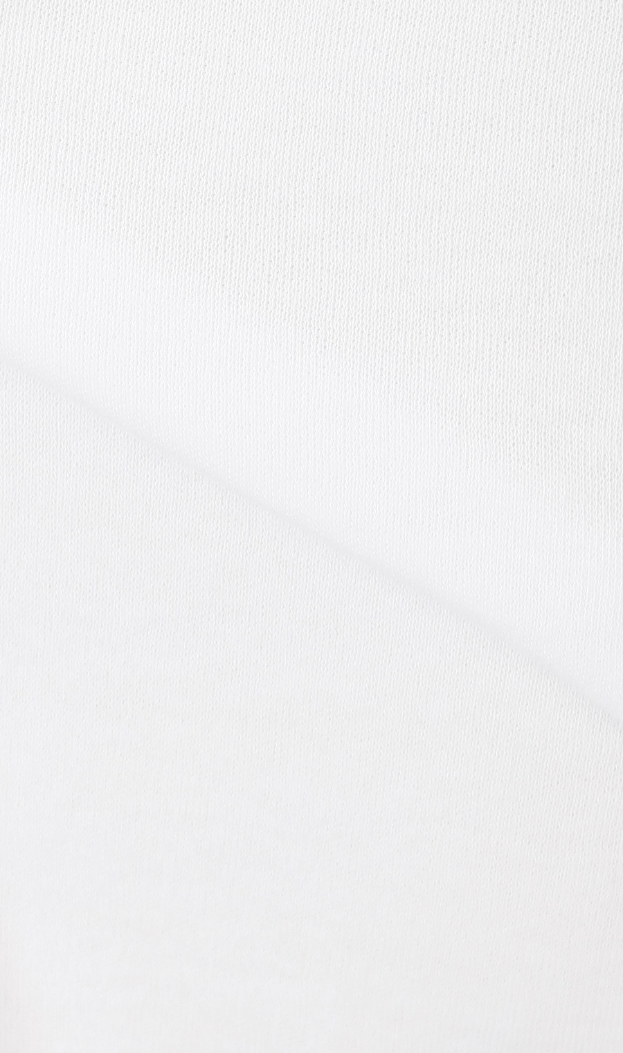 長袖クルーネックインナーシャツ ホワイト S