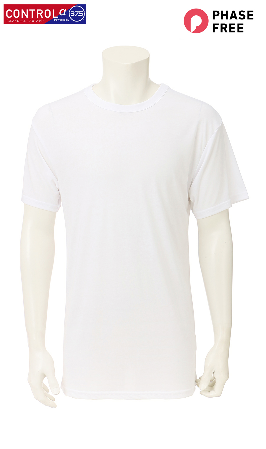 ALO YOGAダブルカラー ルーズフィット Tシャツ ホワイト（White）S アディカラー トレフォイル ボクシーTシャツ / アディダス