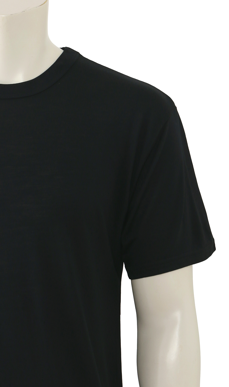 半袖クルーネックTシャツ【CONTROLα】【消臭】 ブラック S