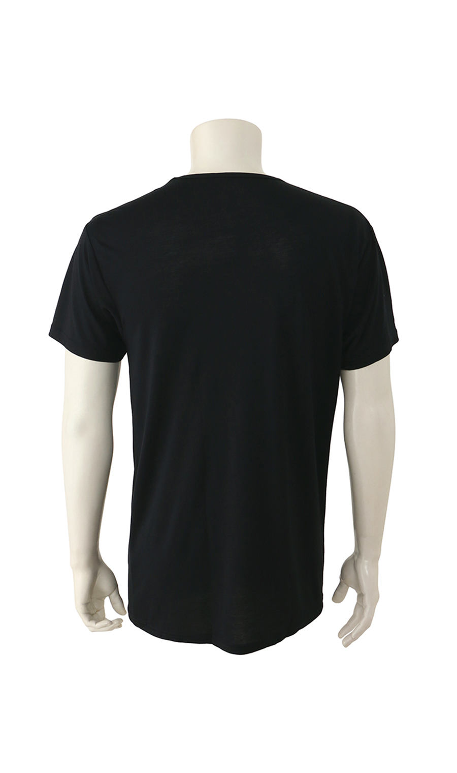 半袖VネックTシャツ【CONTROLα】【消臭】 ブラック S