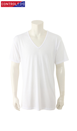 半袖VネックTシャツ【CONTROLα】【消臭】