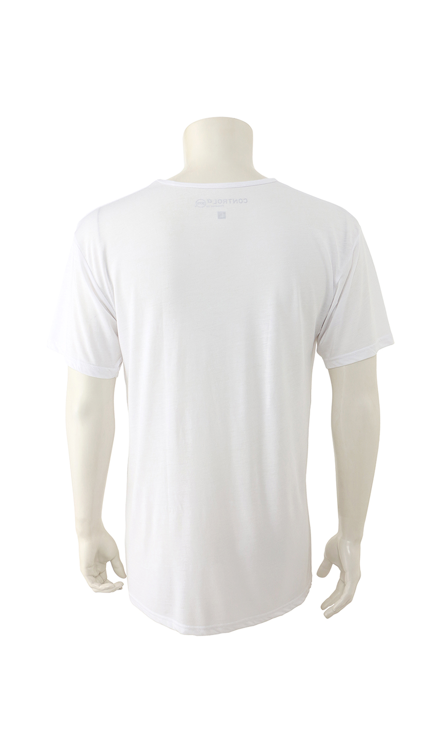 半袖VネックTシャツ【CONTROLα】【消臭】 ホワイト M