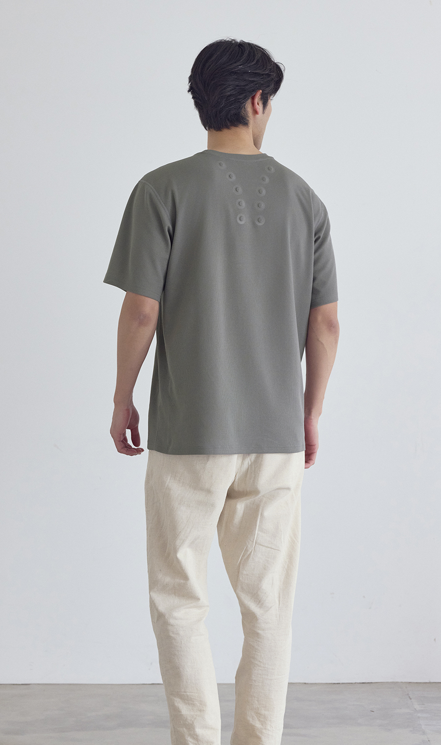 コラントッテRESNO MAGNEリカバリーウェア DRY ショートスリーブ【WEB限定】 チャコール S