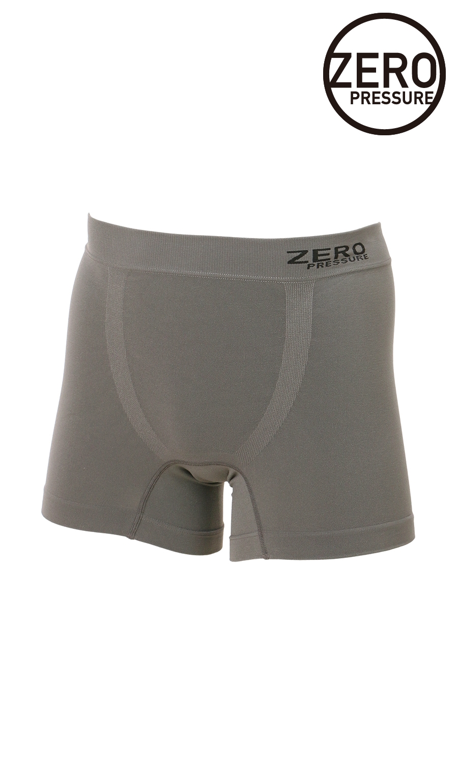 ボクサーパンツ【ZERO PRESSURE】【ONE SIZE FIT】 グレー F