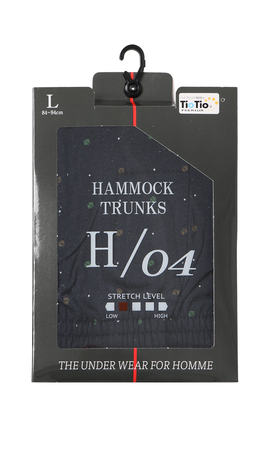 ハンモックトランクス【TioTio PREMIUM】 ネイビー M