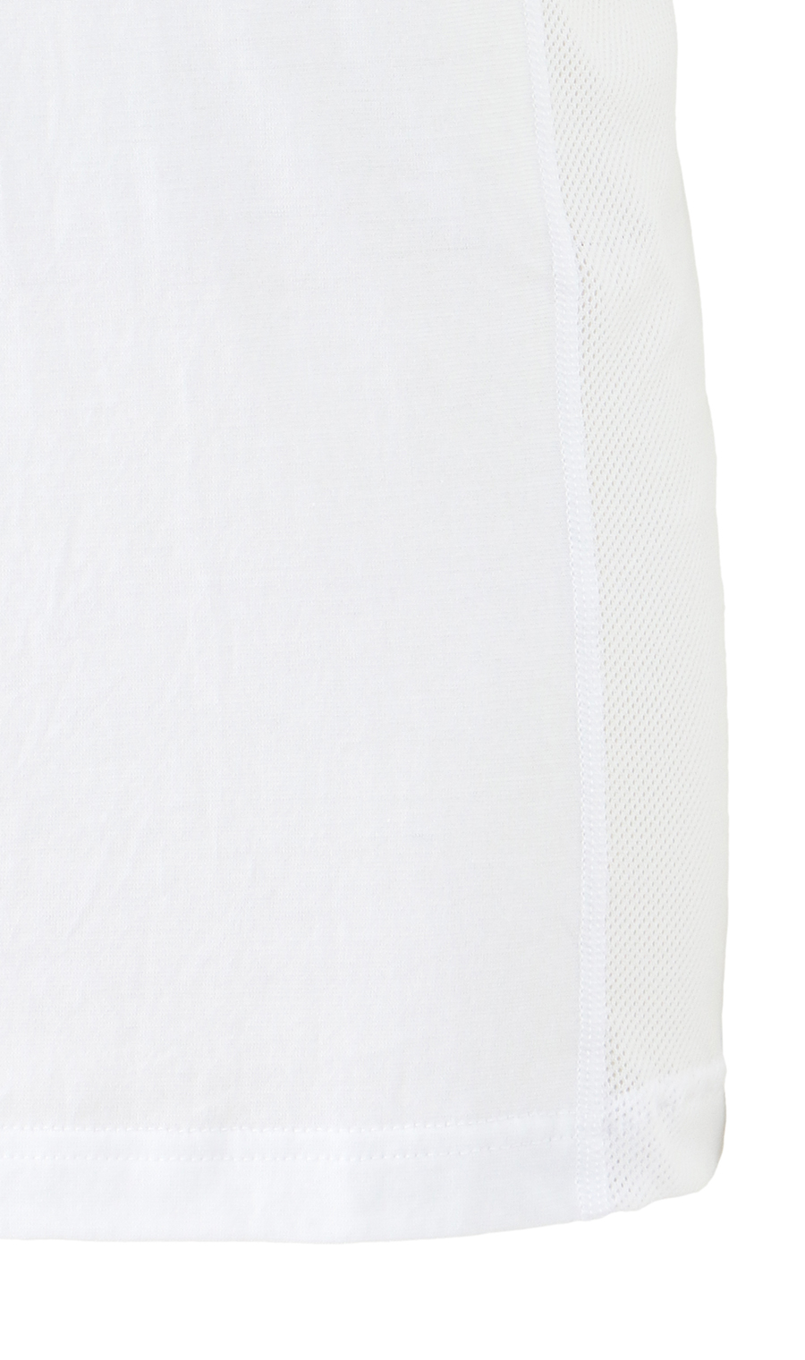 半袖VネックTシャツ【MEGA COOL】【もっと風通る肌着+】【TioTio PREMIUM】【涼】 ホワイト LL