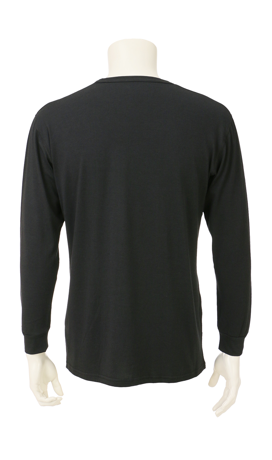 长袖圆领T恤 【MEGAHOT+】 黑色S