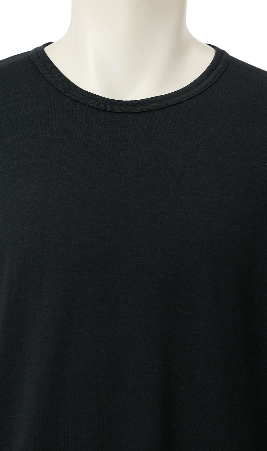 長袖クルーネックTシャツ【MEGAHOT+】 ブラック S