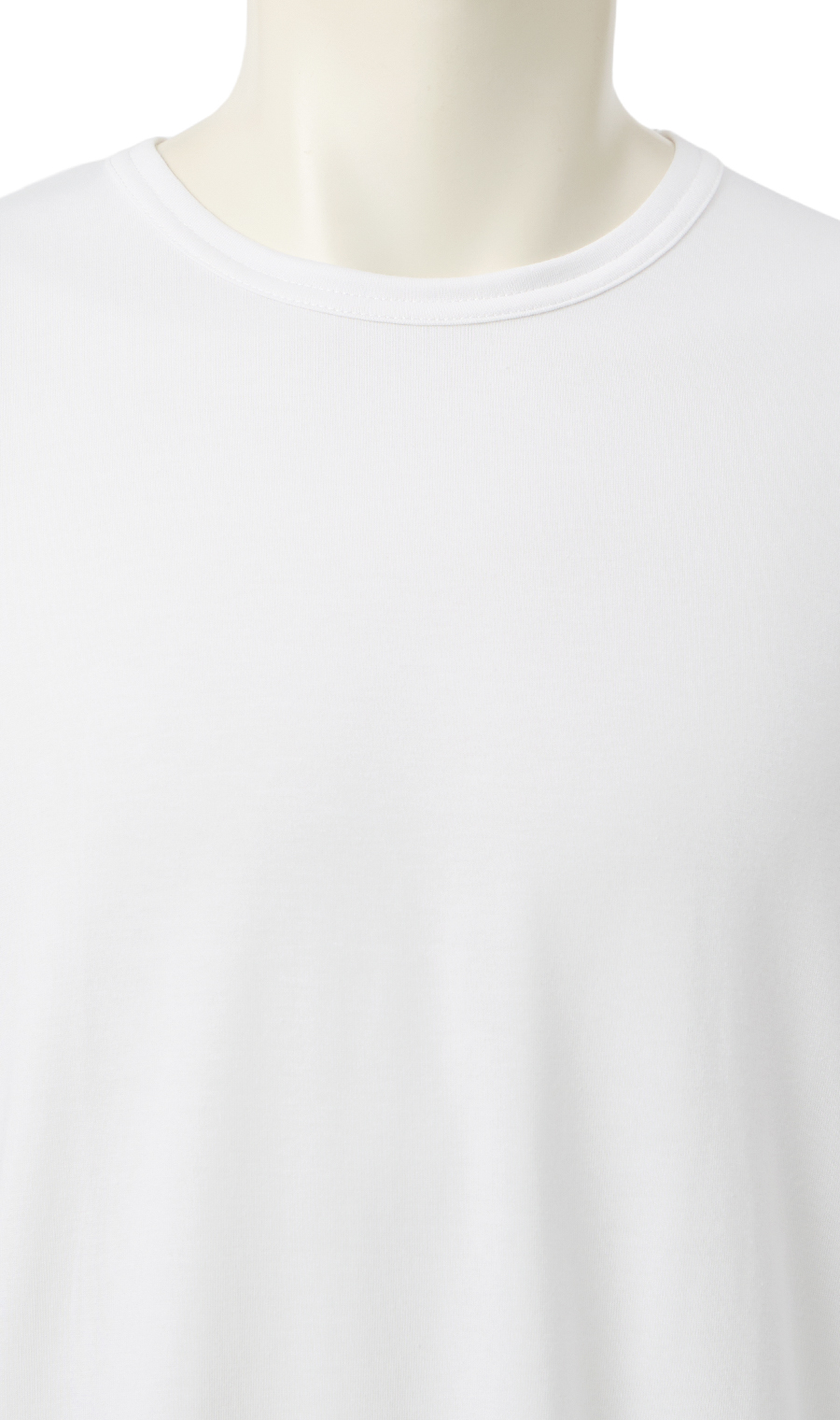 長袖クルーネックTシャツ【MEGAHOT+】 ホワイト S