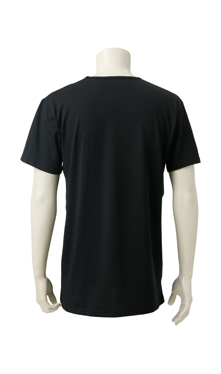 半袖VネックTシャツ【MEGAHOT+】 ブラック S
