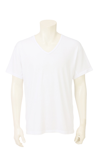 半袖VネックTシャツ【MEGAHOT+】