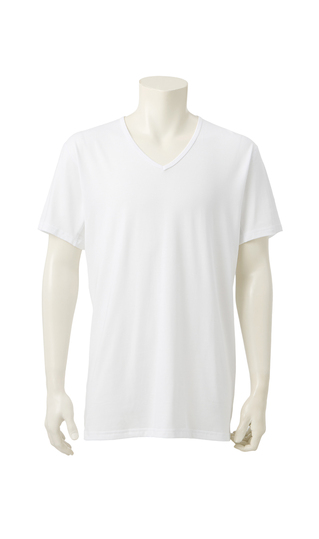 半袖VネックTシャツ【MEGAHOT+】