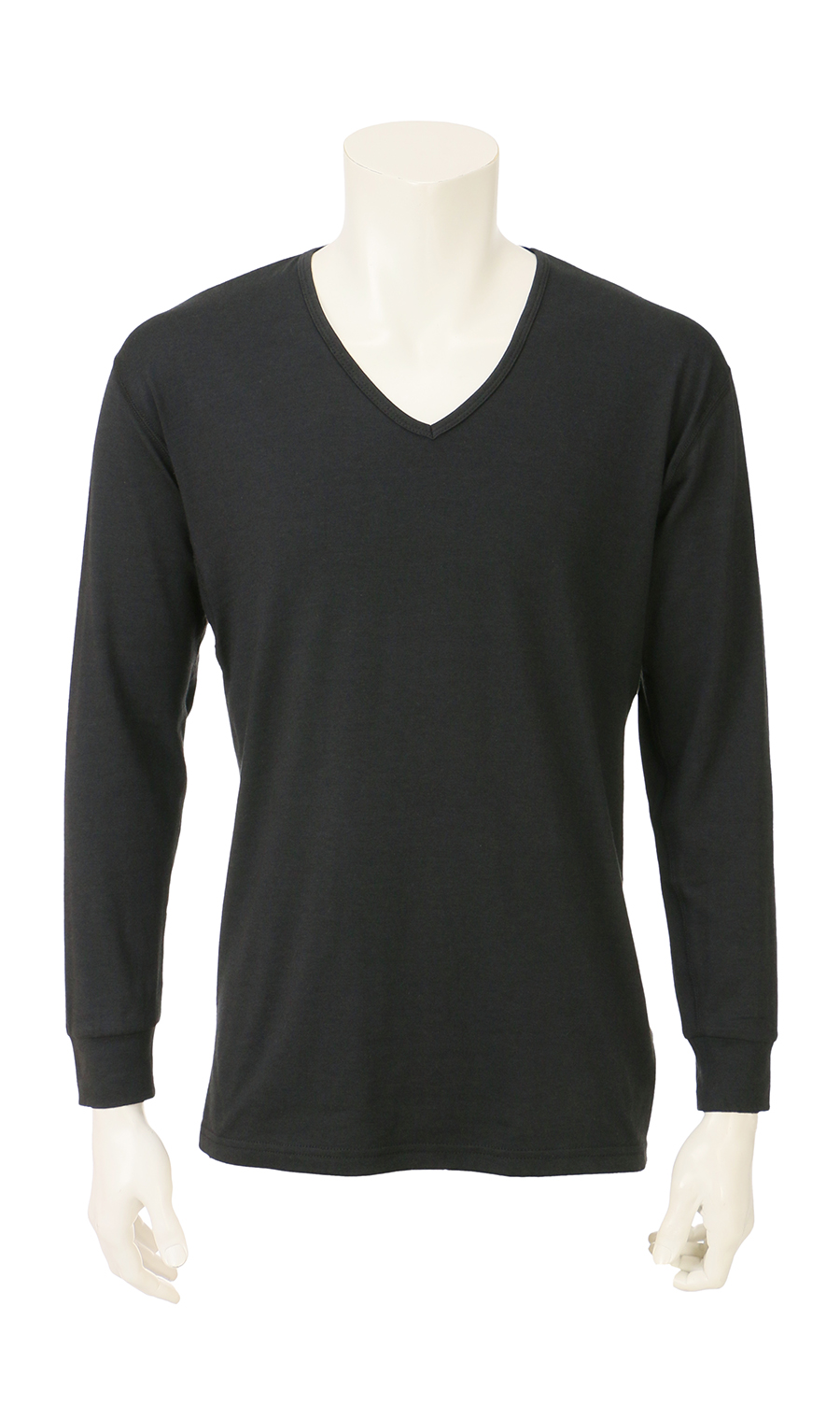 タグ付き　新品　MORABITO BLANC Vネック長袖Tシャツ　サイズ40 caryu13-01sp_06.jpg