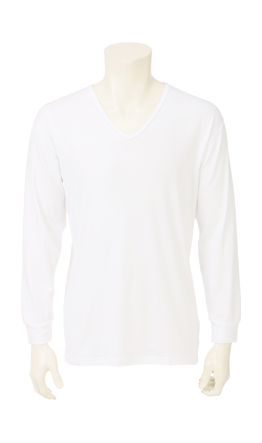 ホワイト 長袖 Tシャツ シンプル unpis 長袖Tシャツ ホワイト / TXA-TENGA by Artist-