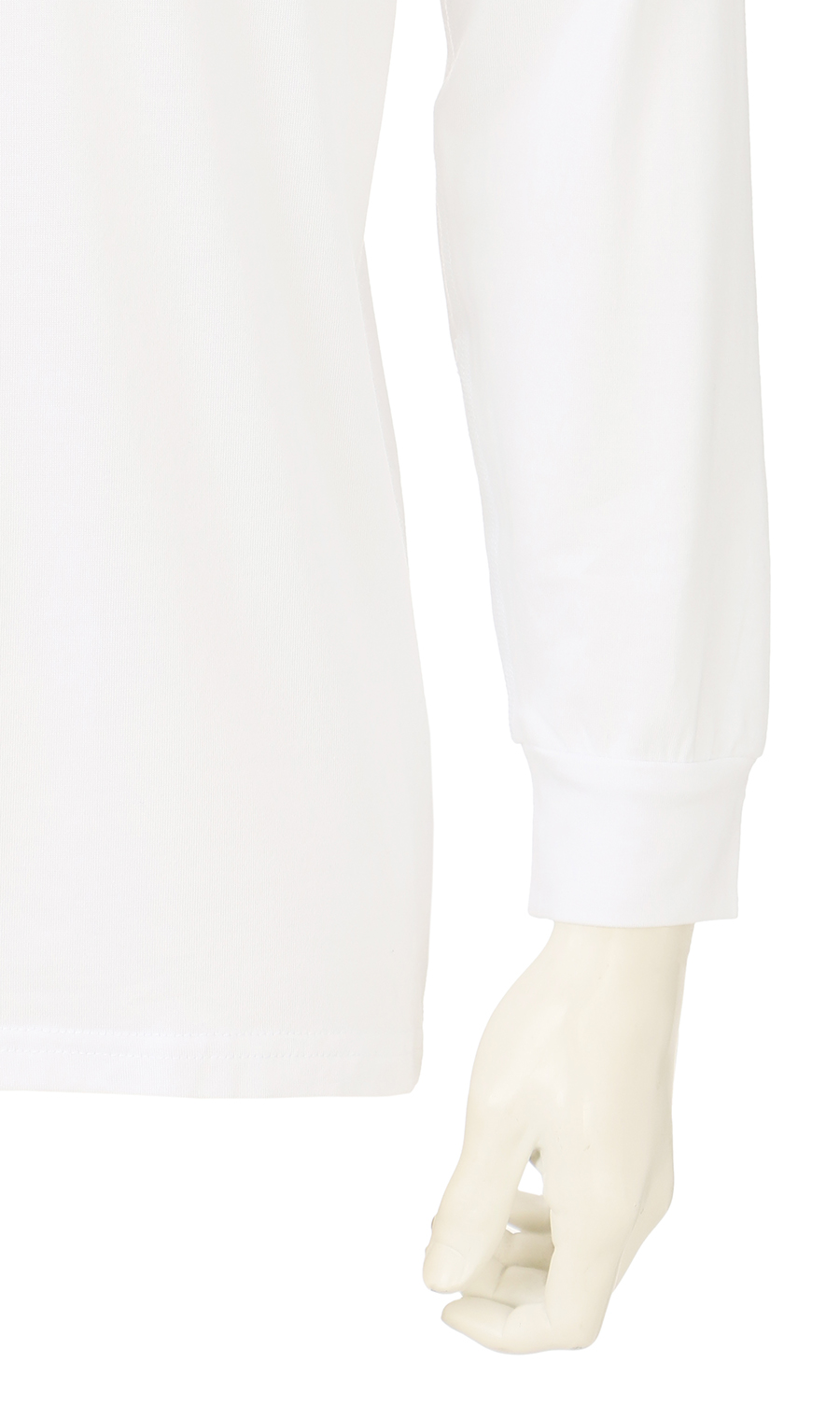 VTWELVE ホワイト 長袖Tシャツ 長袖VネックTシャツ【MEGAHOT+】 (MHVL-W-10-10) | - | 紳士服