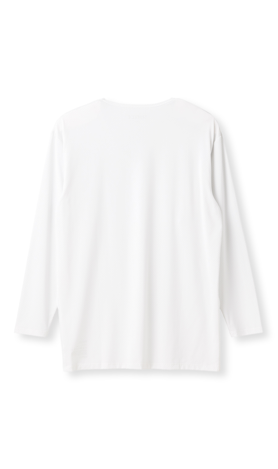 長袖VネックTシャツ【メンズ】【SHIELDE】【WEB限定】 ホワイト M