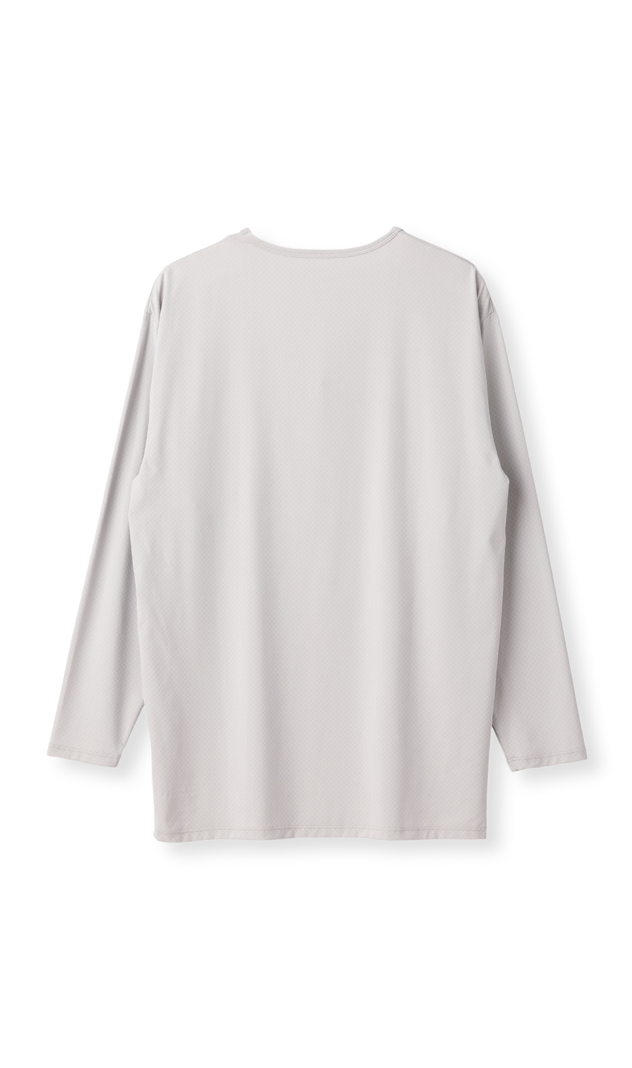 長袖VネックTシャツ【メンズ】【SHIELDE】【WEB限定】 ライトグレー M