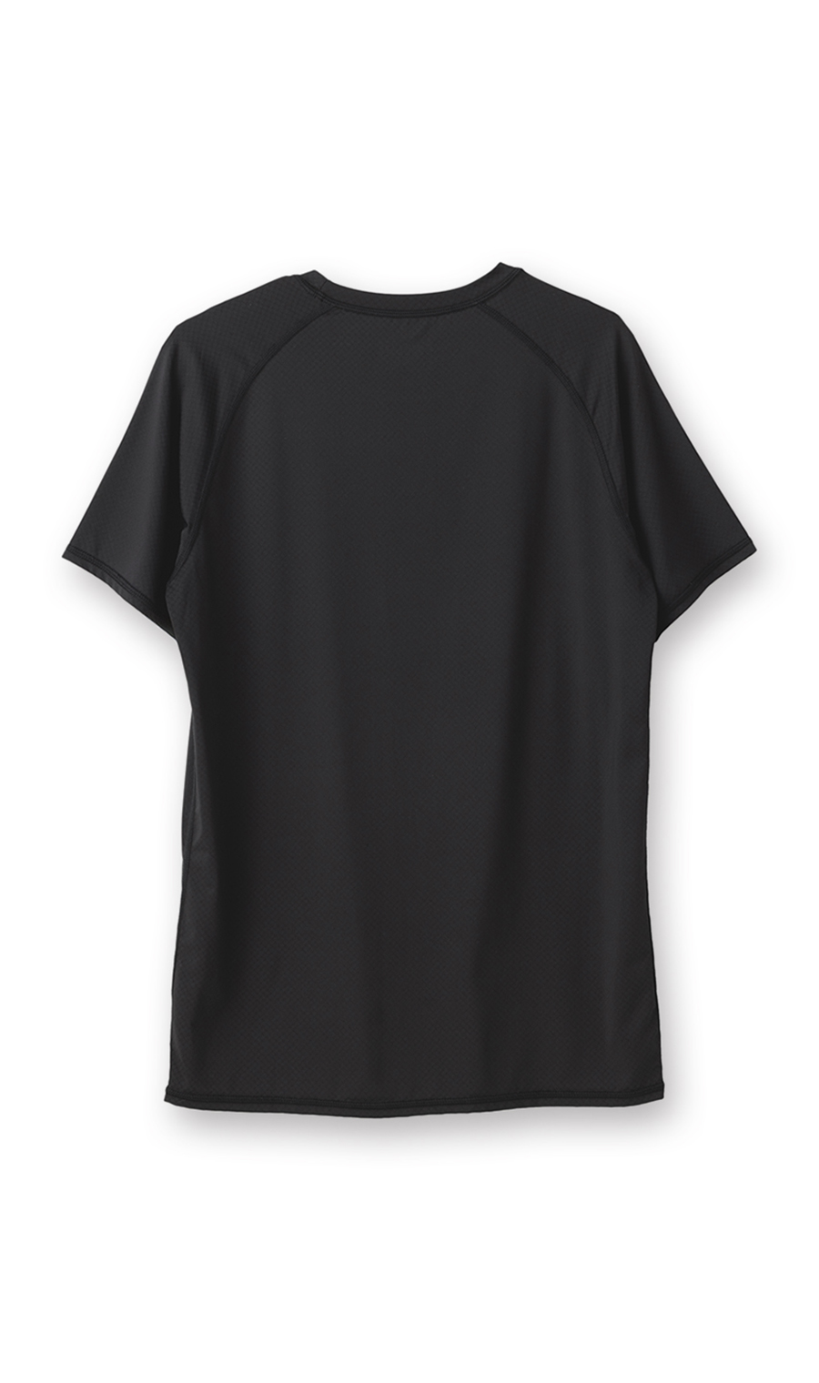 半袖クルーネックTシャツ【メンズ】【SHIELDE】【WEB限定】 ブラック M