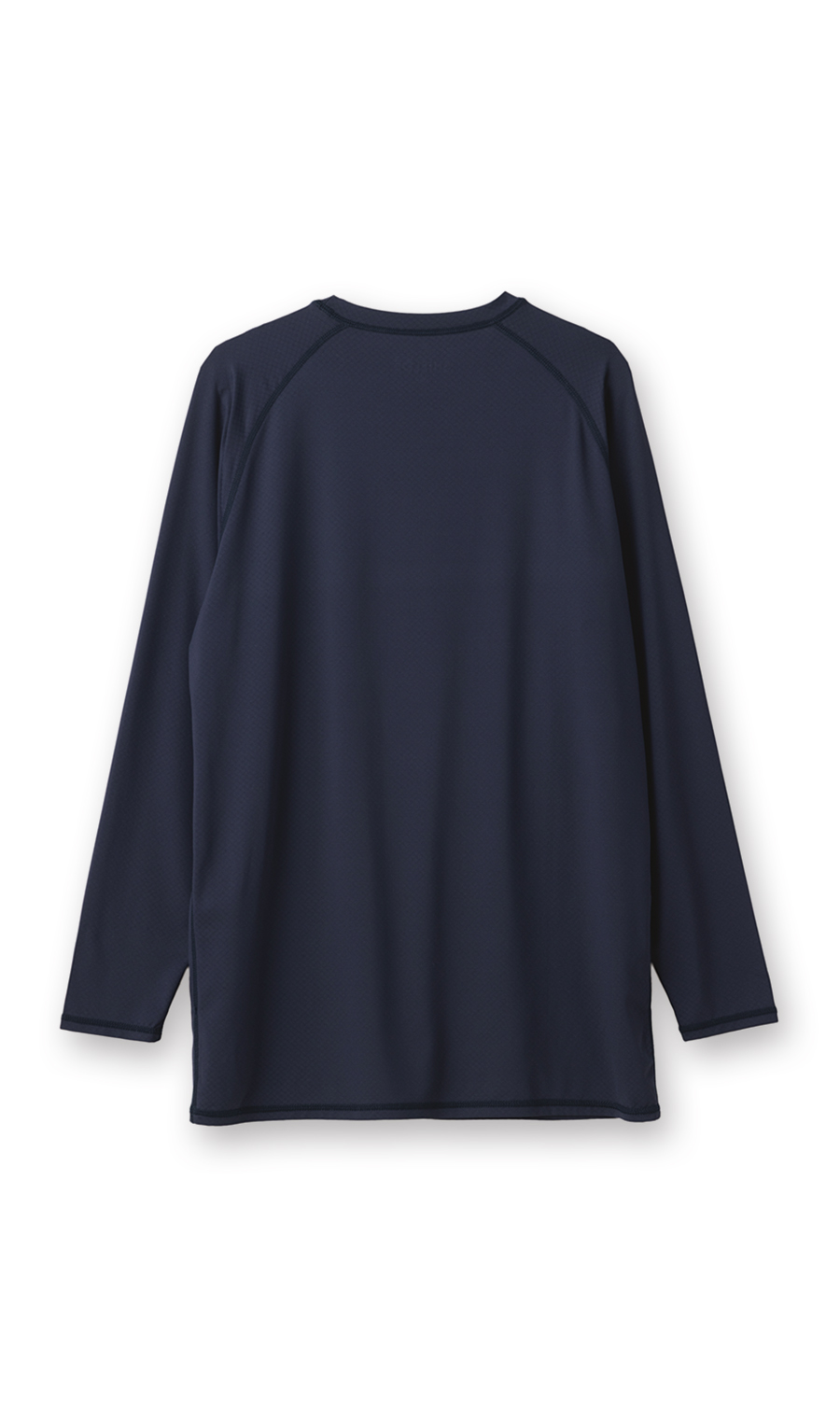 長袖クルーネックTシャツ【メンズ】【SHIELDE】【WEB限定】 ネイビー M