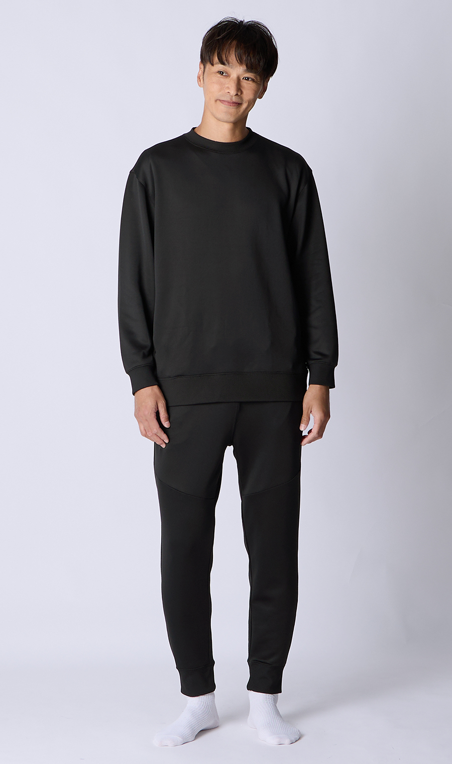 リカバリーロングパンツ【＃すご】 ブラック L