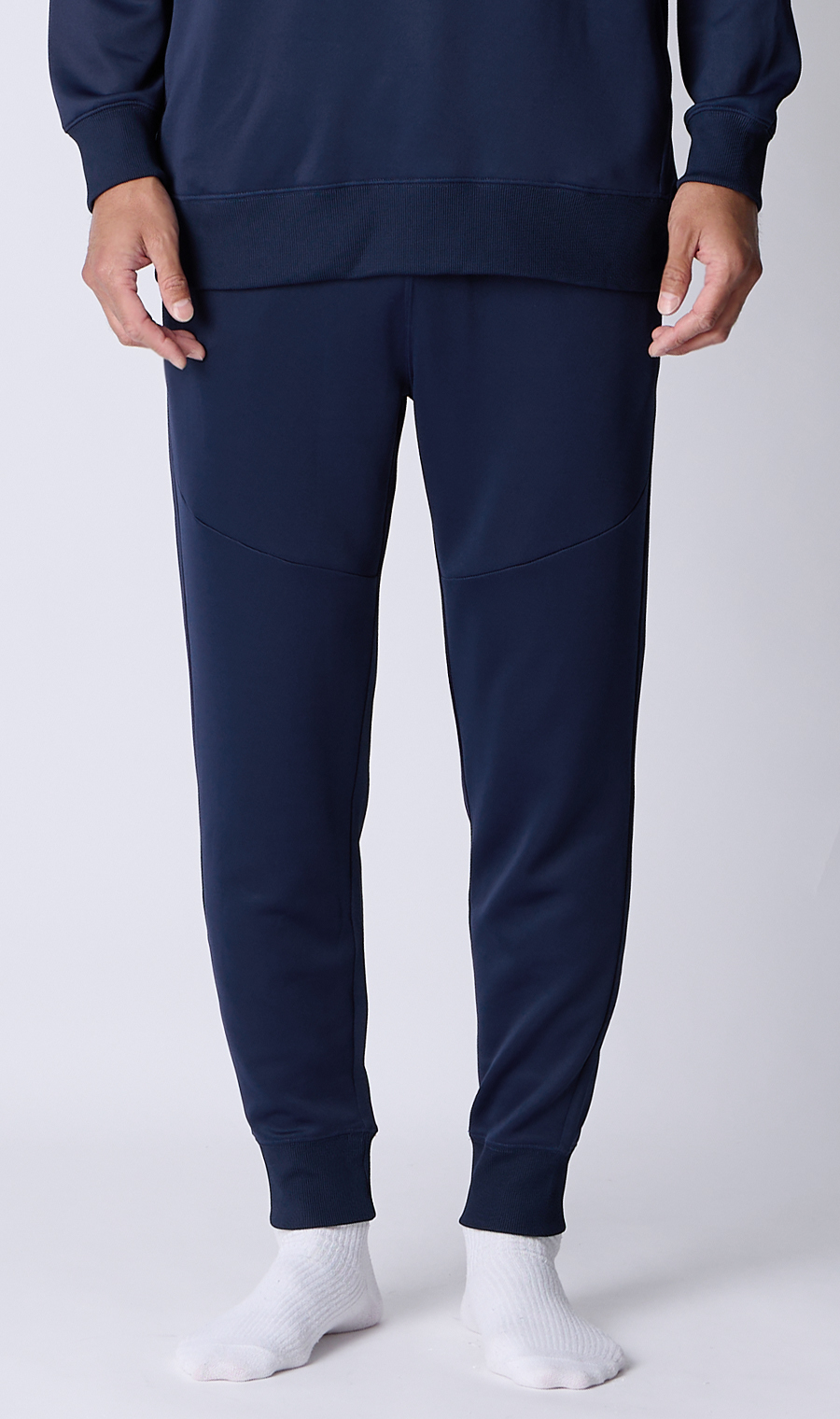 リカバリーロングパンツ【＃すご】 ネイビー L